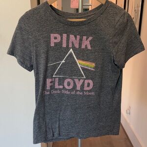 Pink Floyd Tee - Dark Gray with Rainbow